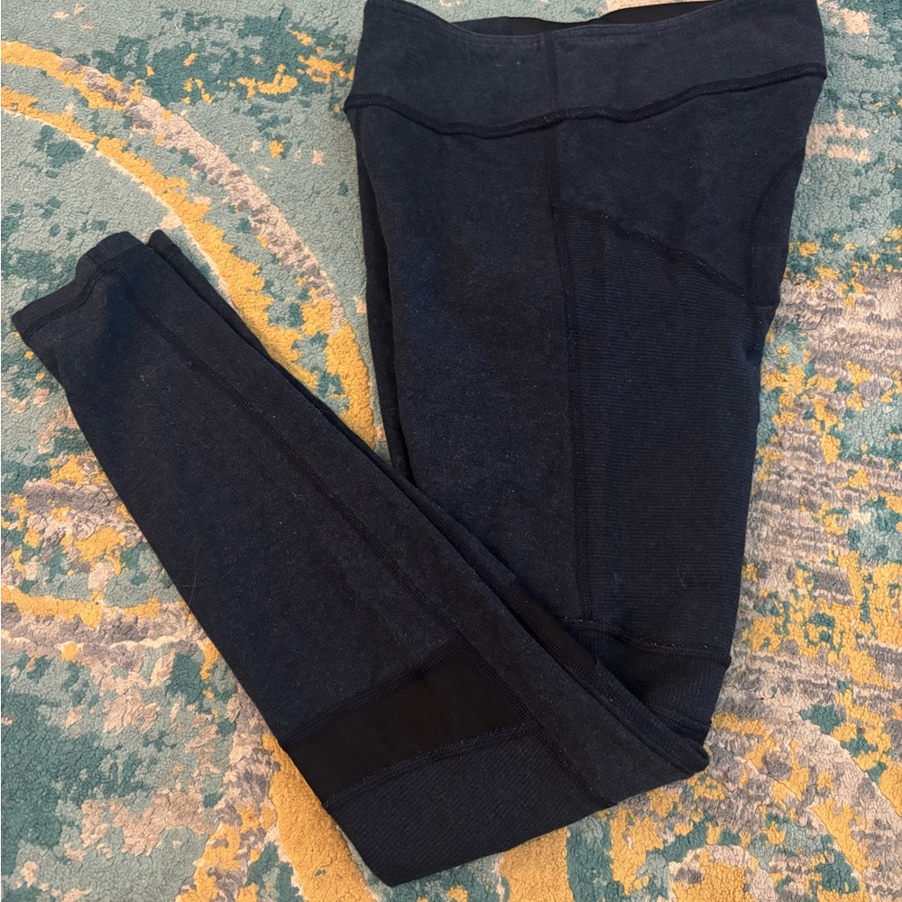 Lululemon Rocket Tight Dark Blue Leggings